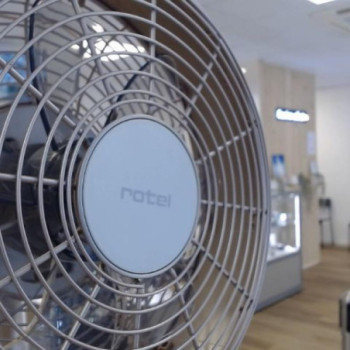 ROTEL VENTILATEUR DE TABLE OR ROSE U7575CH