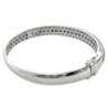 BRACELET OR 18CT 23.32GR DIAMANTS NOIR ET BLANC