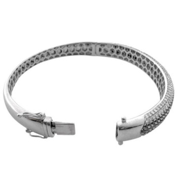 BRACELET OR 18CT 23.32GR DIAMANTS NOIR ET BLANC