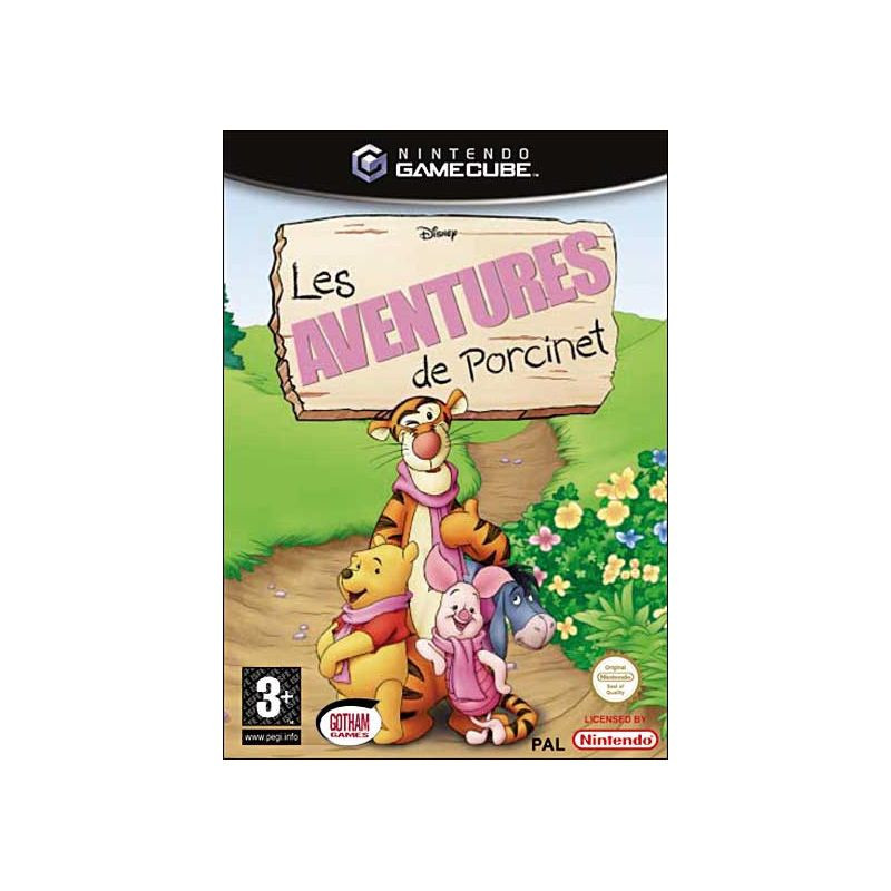 LES AVENTURES DE PORCINET - GAME CUBE LES AVENTURES DE PORCINET - GAME CUBE