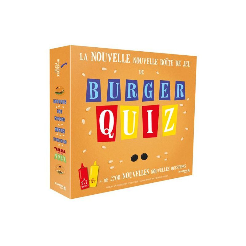 Jeu D’ambiance Dujardin Burger Quiz Jeu D’ambiance Dujardin Burger Quiz