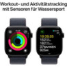 Apple Watch Series 10 GPS 42mm Jet Black Aluminium Case with Ink Sport Loop