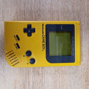GAME BOY JAUNE DMG-01 (LIGNES ECRAN)