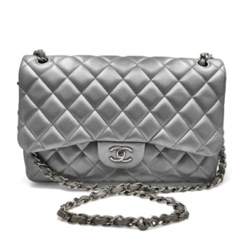 SAC CHANEL JUMBO SILVER 30