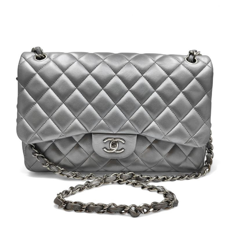 SAC CHANEL JUMBO SILVER 30 SAC CHANEL JUMBO SILVER 30