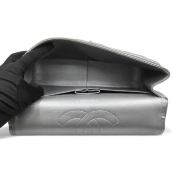 SAC CHANEL JUMBO SILVER 30