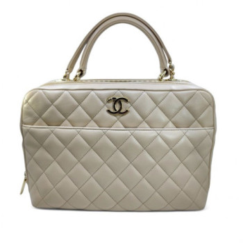SAC CHANEL BOWLER BEIGE