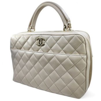 SAC CHANEL BOWLER BEIGE