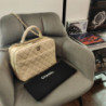 SAC CHANEL BOWLER BEIGE