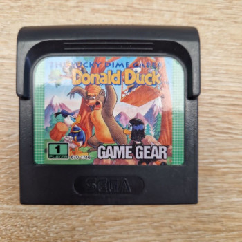 THE LUCKY DIME CAPER DONALD DUCK SEGA GAME GEAR