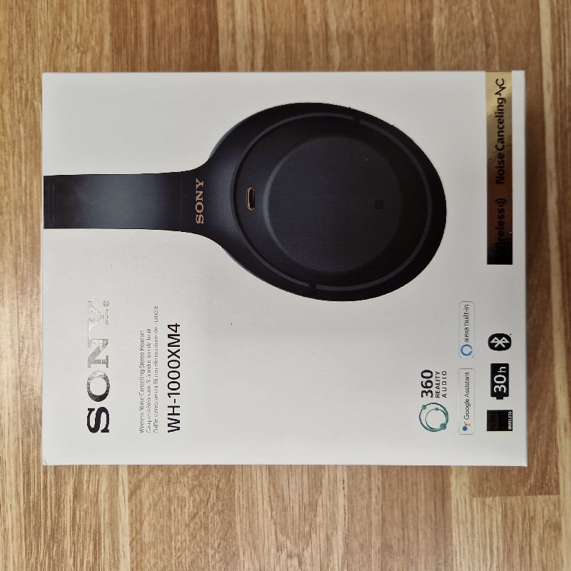 SONY WH-1000XM4 BLACK WIRELESS NOISE CANCELLING HEADPHONES SONY WH-1000XM4 BLACK WIRELESS NOISE CANCELLING HEADPHONES