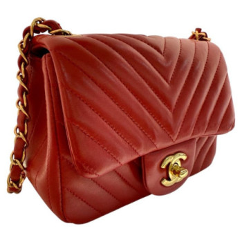 SAC CHANEL MINI TIMELESS ROUGE
