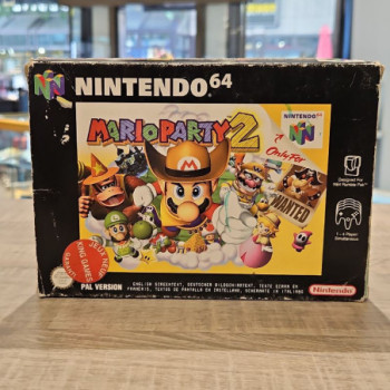 MARIO PARTY 2 EN BOITE N64