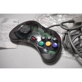 Sega Saturn Cool Pad Controller HSS-0101 Skeleton Gamepad Boxed US Seller