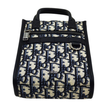 DIOR MINI SAFARI NORTH SOUTH JACQUARD