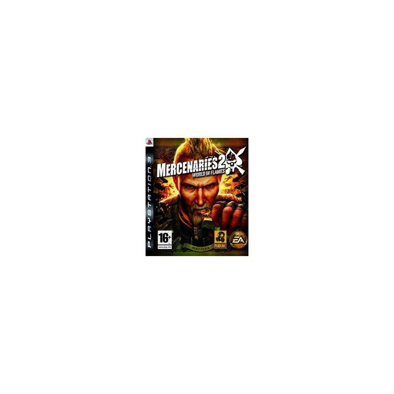 JEU PS3 MERCENARIES 2 WORLD IN FLAMES + NOTICE