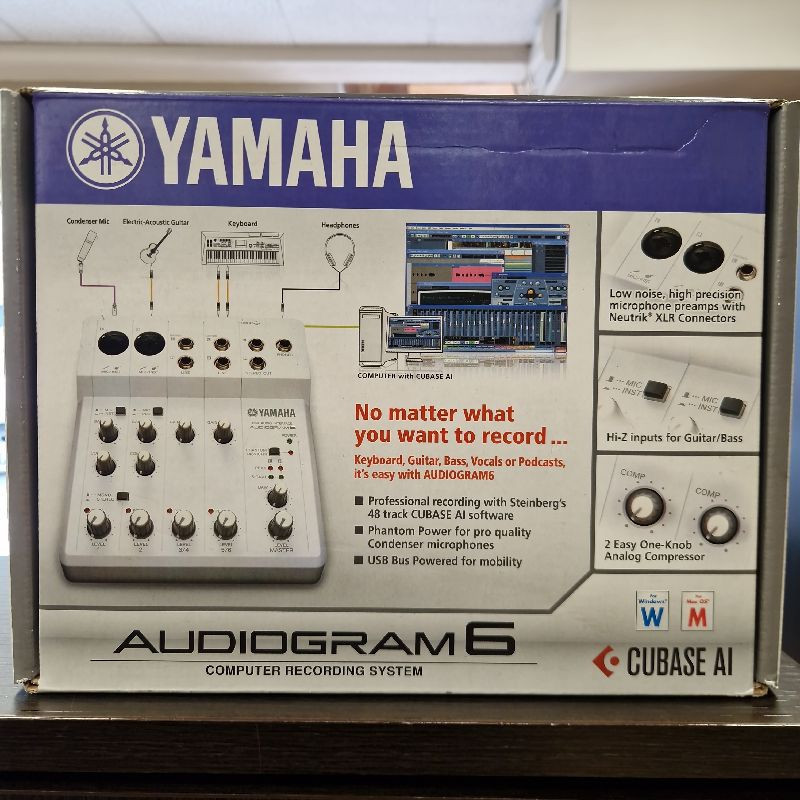 CONSOLE DE MIXAGE ANALOGIQUE YAMAHA AUDIOGRAM 6
