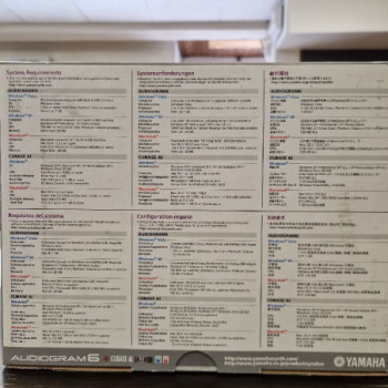 CONSOLE DE MIXAGE ANALOGIQUE YAMAHA AUDIOGRAM 6