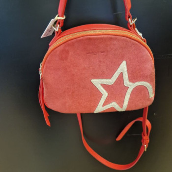 SAC A MAIN LANCASTER ROUGE ETOILE
