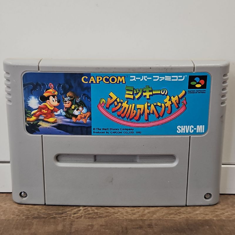 THE MAGICAL QUEST MICKEY MOUSE DISNEYS - SUPER FAMICOM (JAP)