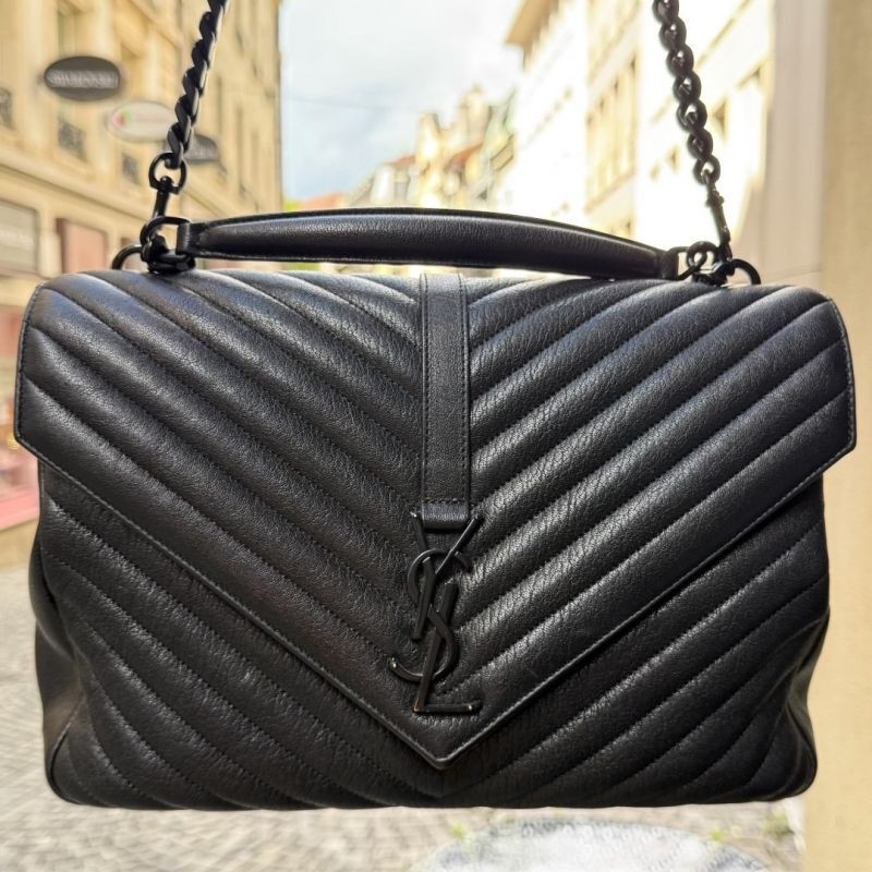 SAC LOULOU YSL NOIR