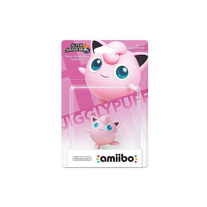 SUPER SMASH BROS COLLECTION N0.37 JIGGLYPUFF NINTENDO AMIIBO