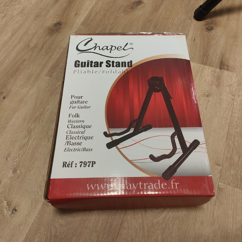 STOL 797P SUPPORT GUITARE EN V