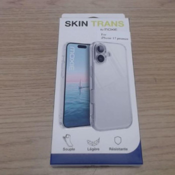 COQUE SKIN TRANS IPHONE 17 PRO MAX TRANSPARENTE