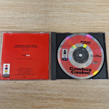 JEU COWBOY CASINO PANASONIC 3DO