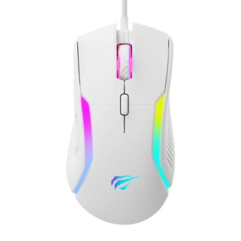HAVIT MS1033 - SOURIS GAMING RETRO ECLAIREE BLANCHE