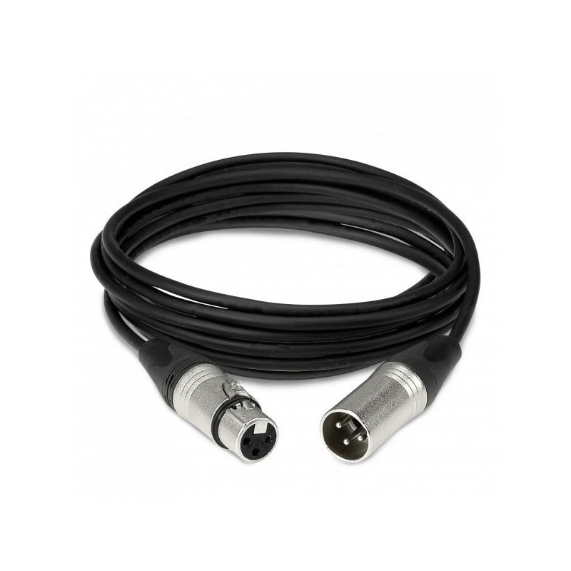 CABLE POWER XLR MALE/ XLR FEMELLE 6M CAB 2021