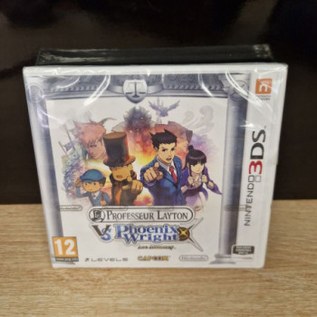 PROFESSEUR LAYTON VS PHOENIX WRIGHT ACE ATTORNEY 3DS (SOUS BLISTER ABIME)