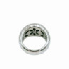 BAGUE OR BLANC 18K DTS 12.86GR T56