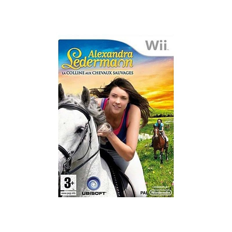 ALEXANDRA LEDERMANN : LA COLLINE AUX CHEVAUX SAUVAGES - WII