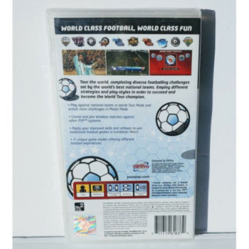 PSP NEW FACTORY SEALED WORLD TOUR SOCCER 2 PLAYSTATION PORTABLE REGION FREE PAL