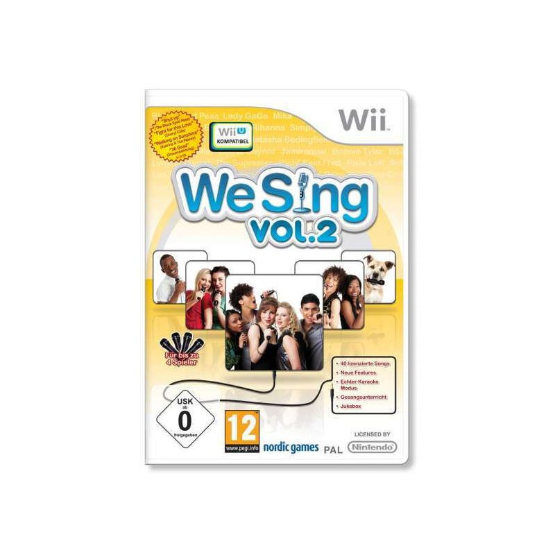 We Sing Vol.2 (Standalone) (Wii)
