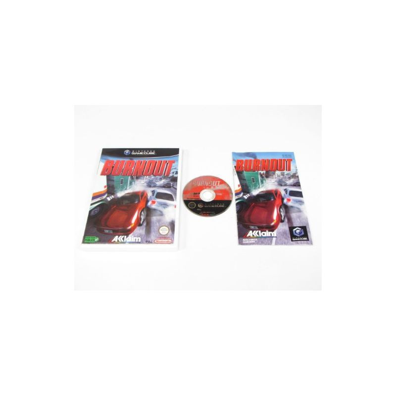 GameCube - Burnout (FRA Version) (mit OVP) (gebraucht)
