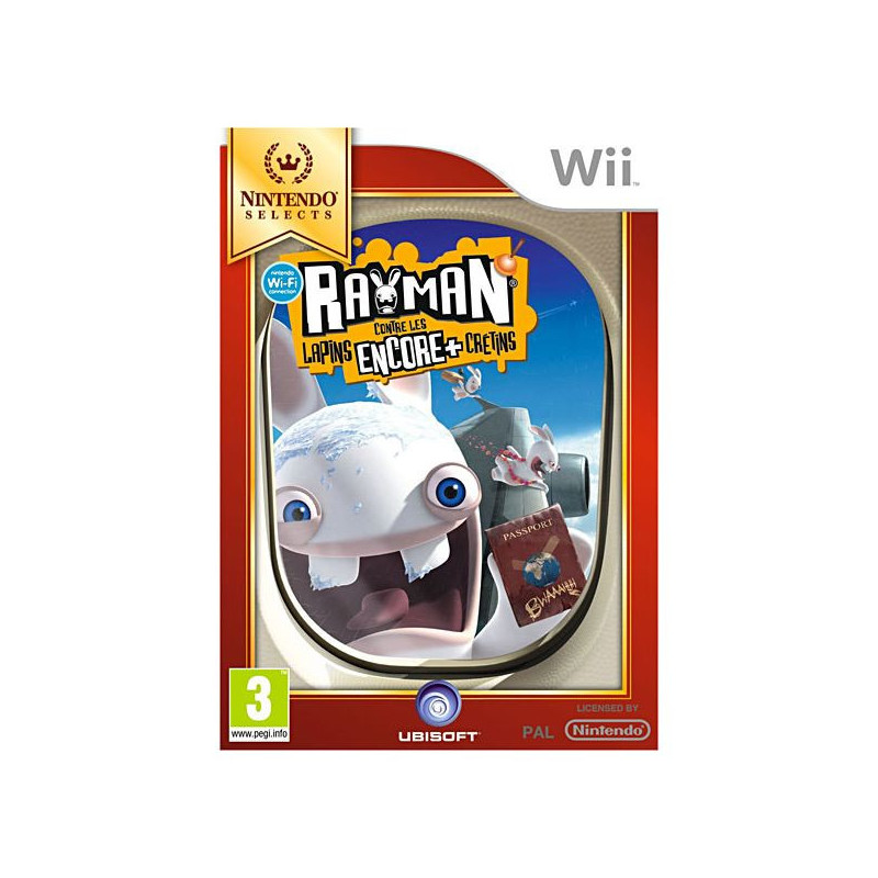 RAYMAN CONTRE LES LAPINS ENCORE PLUS CRETINS - WII
