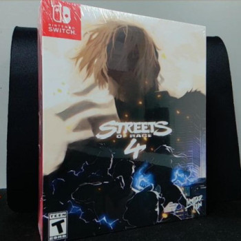 STREETS OF RAGE 4 LIMITED RUN NEUF/BLISTER