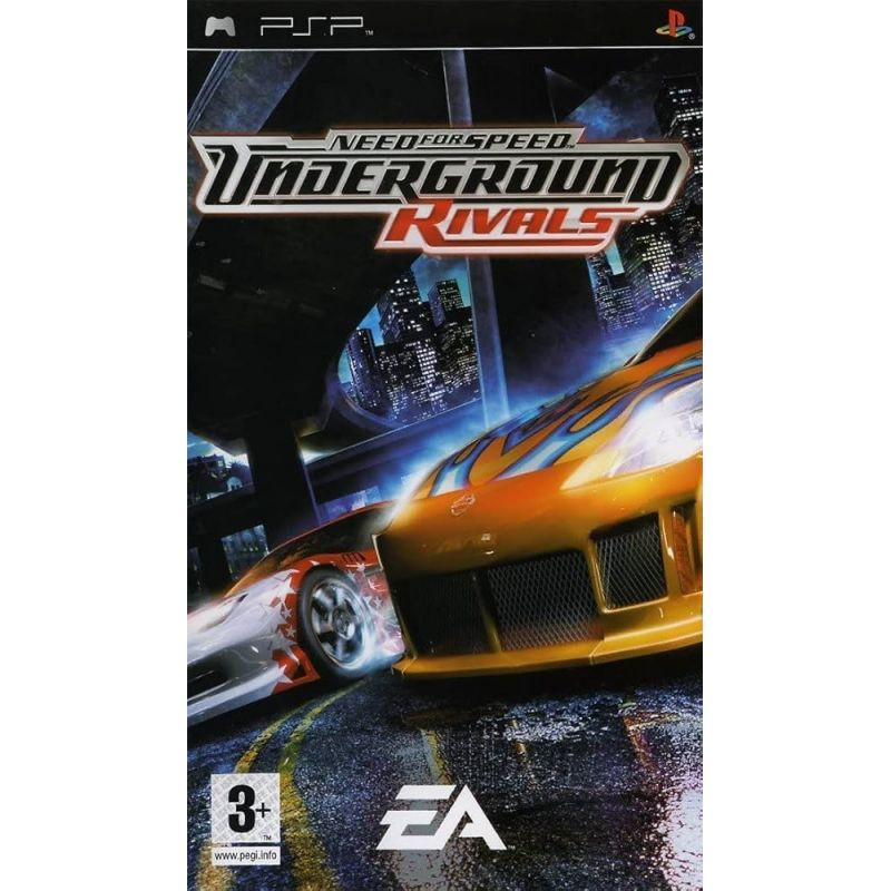 NEED FOR SPEED UNDERGROUND RIVALS - PSP
