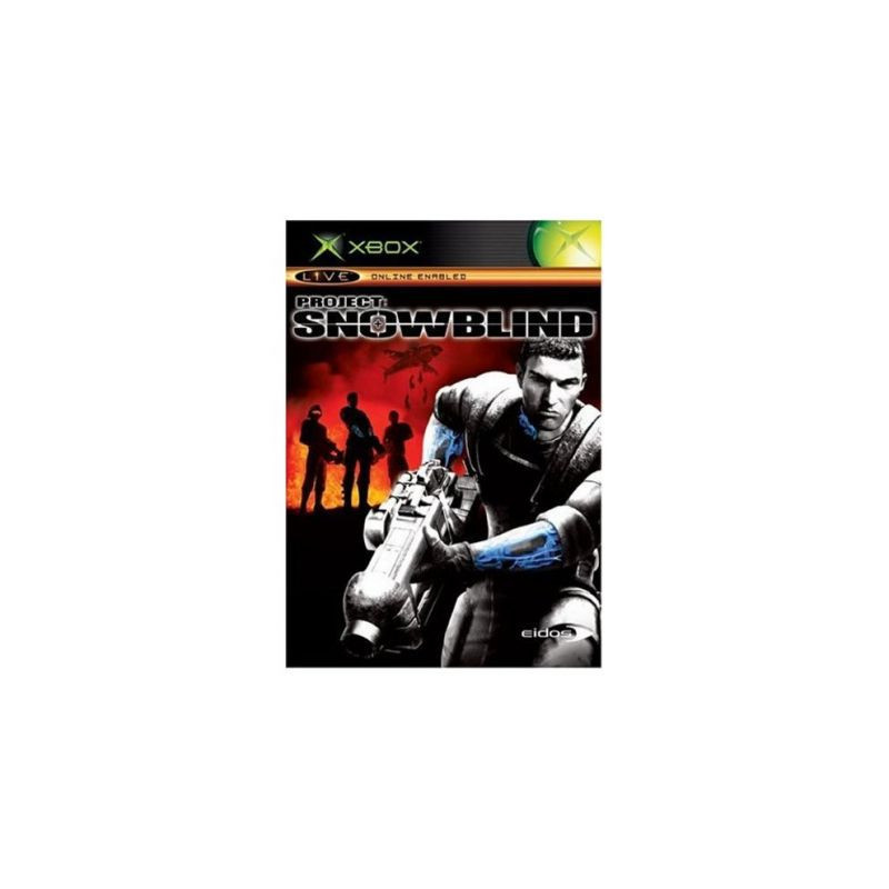 JEU XBOX PROJECT SNOWBLIND + NOTICE