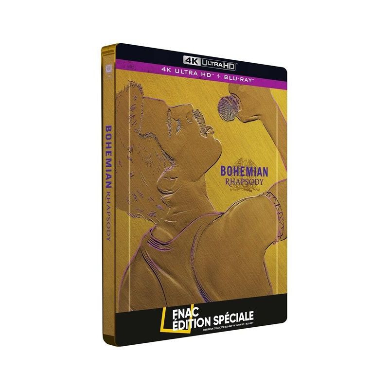 Bohemian Rhapsody Steelbook Edition Spéciale Fnac Blu-ray 4K Ultra HD
