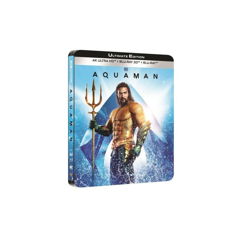 Aquaman Steelbook Blu-ray 4K Ultra HD