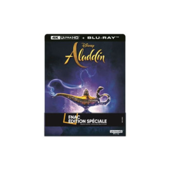Aladdin Live Action-Bil-Bluray 4K Steelbook