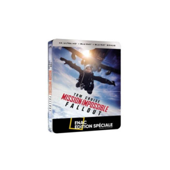 Mission : Impossible Fallout Steelbook Edition Spéciale Fnac Blu-ray 4K Ultra HD