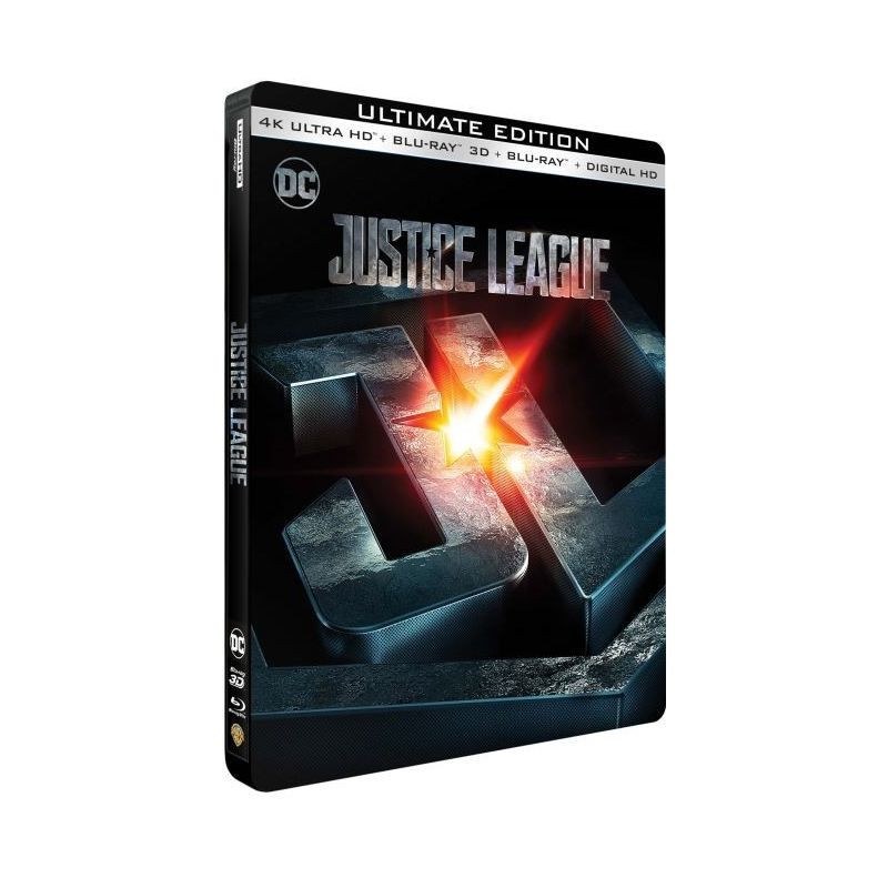 Justice League Steelbook Blu-ray 4K Ultra HD