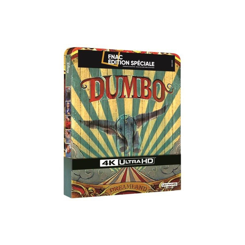 Dumbo Steelbook Edition Spéciale Fnac Blu-ray 4K Ultra HD