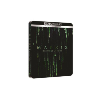 The Matrix Resurrections Steelbook Blu-ray 4K Ultra HD