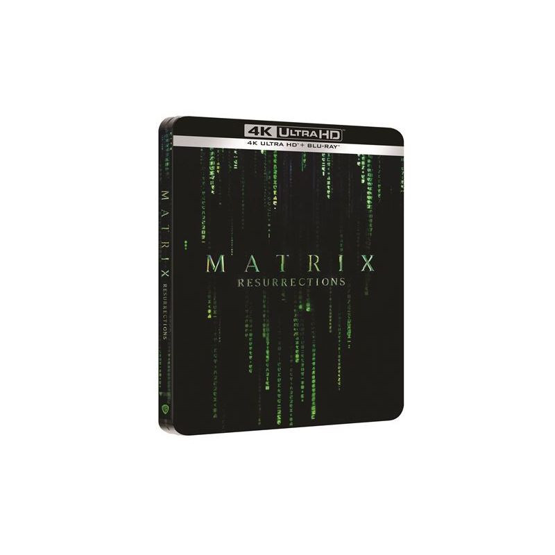 The Matrix Resurrections Steelbook Blu-ray 4K Ultra HD