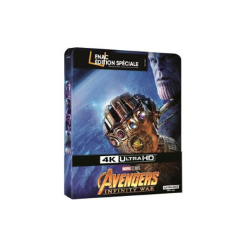 Marvel Avengers Infinity War Fnac Steelbook -FR- Blu-ray 4K Ultra HD